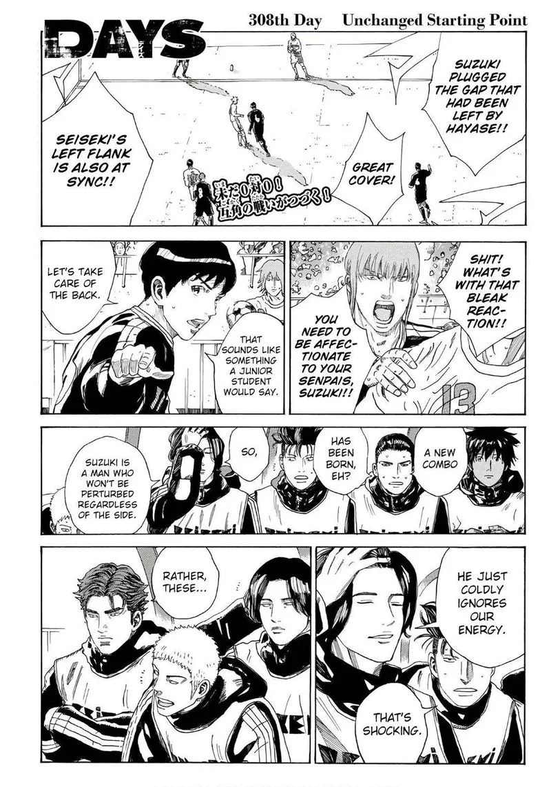 Days Chapter 308 page 1
