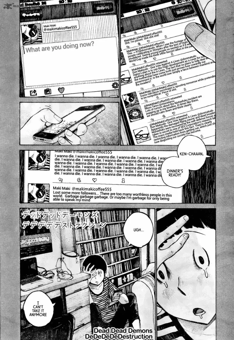 Dead Dead Demon's Dededededestruction Chapter 10 page 1