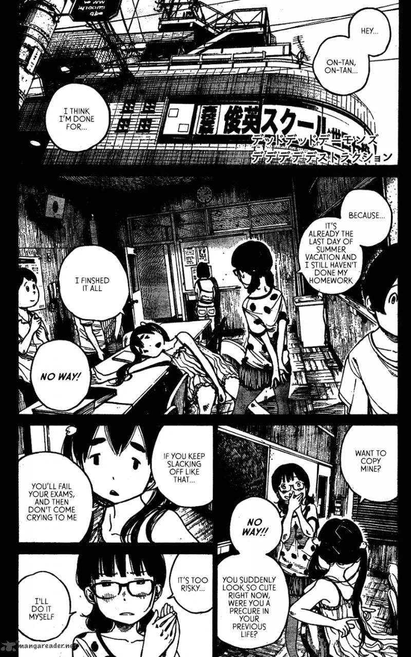 Dead Dead Demon's Dededededestruction Chapter 2 page 1