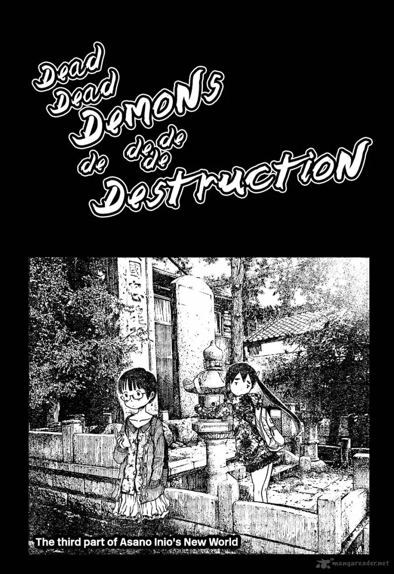 Dead Dead Demon's Dededededestruction Chapter 3 page 1