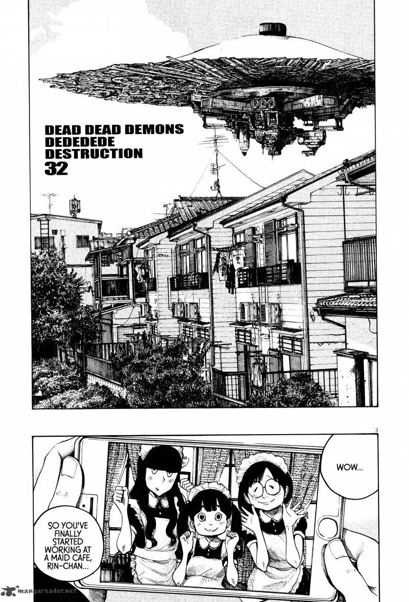 Dead Dead Demon's Dededededestruction Chapter 32 page 3