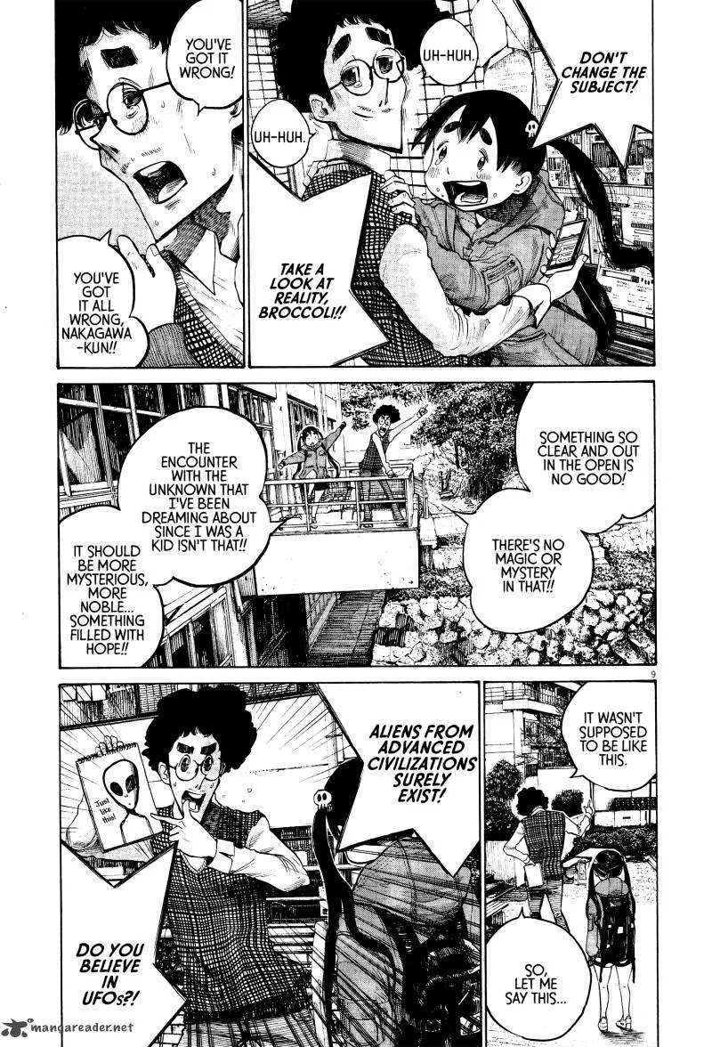 Dead Dead Demon's Dededededestruction Chapter 32 page 9