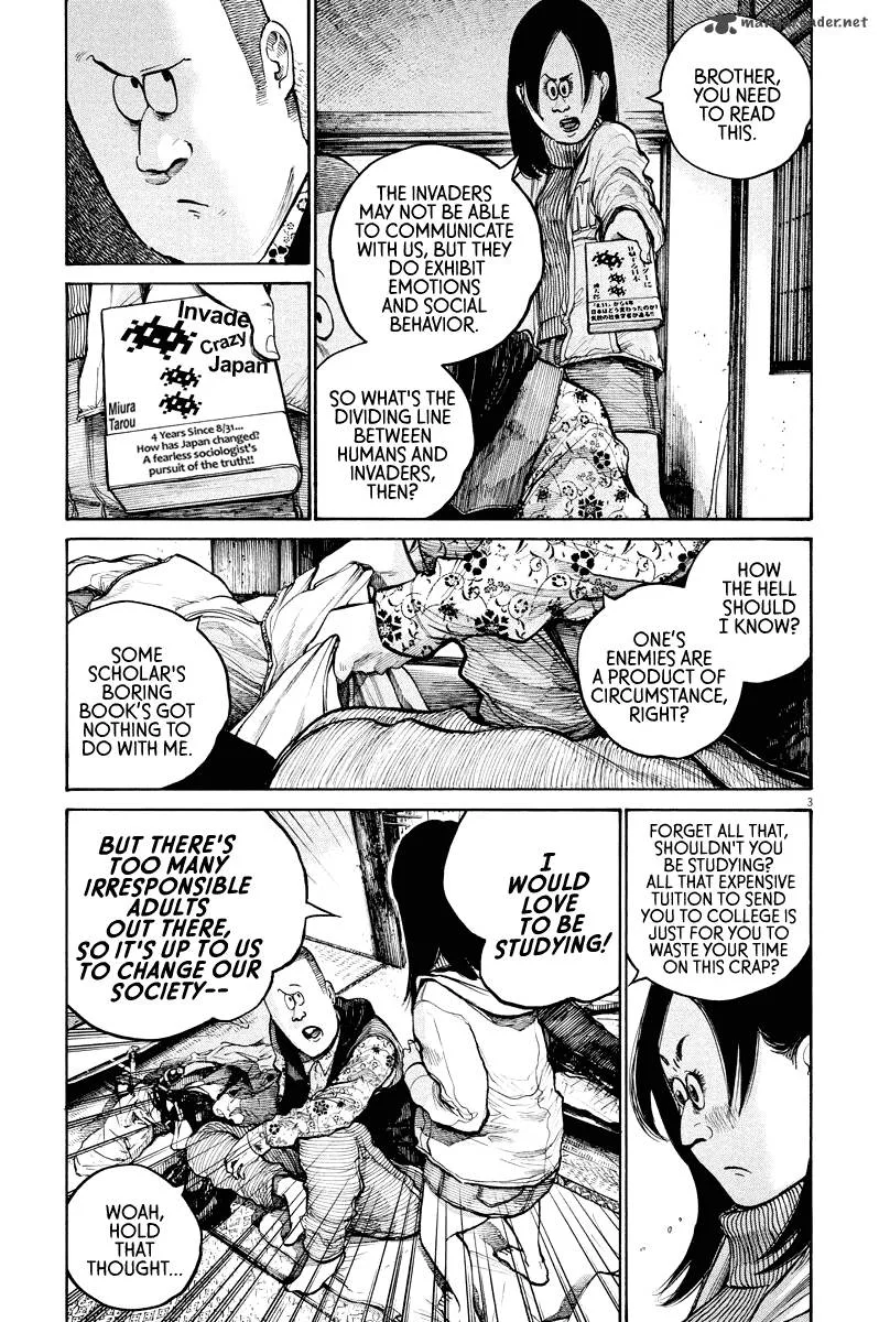 Dead Dead Demon's Dededededestruction Chapter 36 page 3