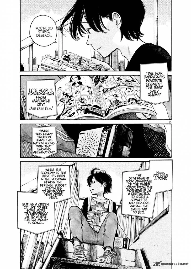 Dead Dead Demon's Dededededestruction Chapter 37 page 15