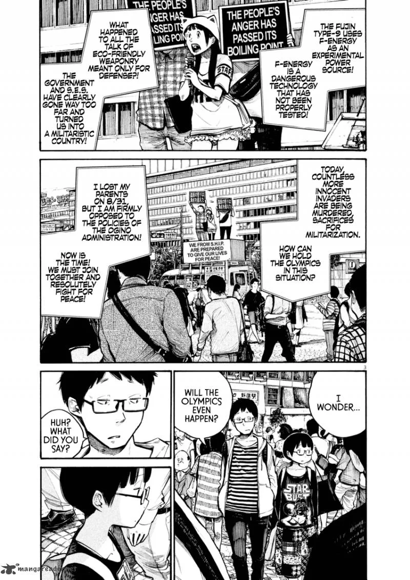 Dead Dead Demon's Dededededestruction Chapter 40 page 3