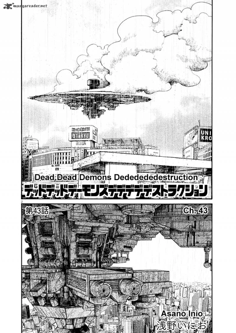 Dead Dead Demon's Dededededestruction Chapter 43 page 2