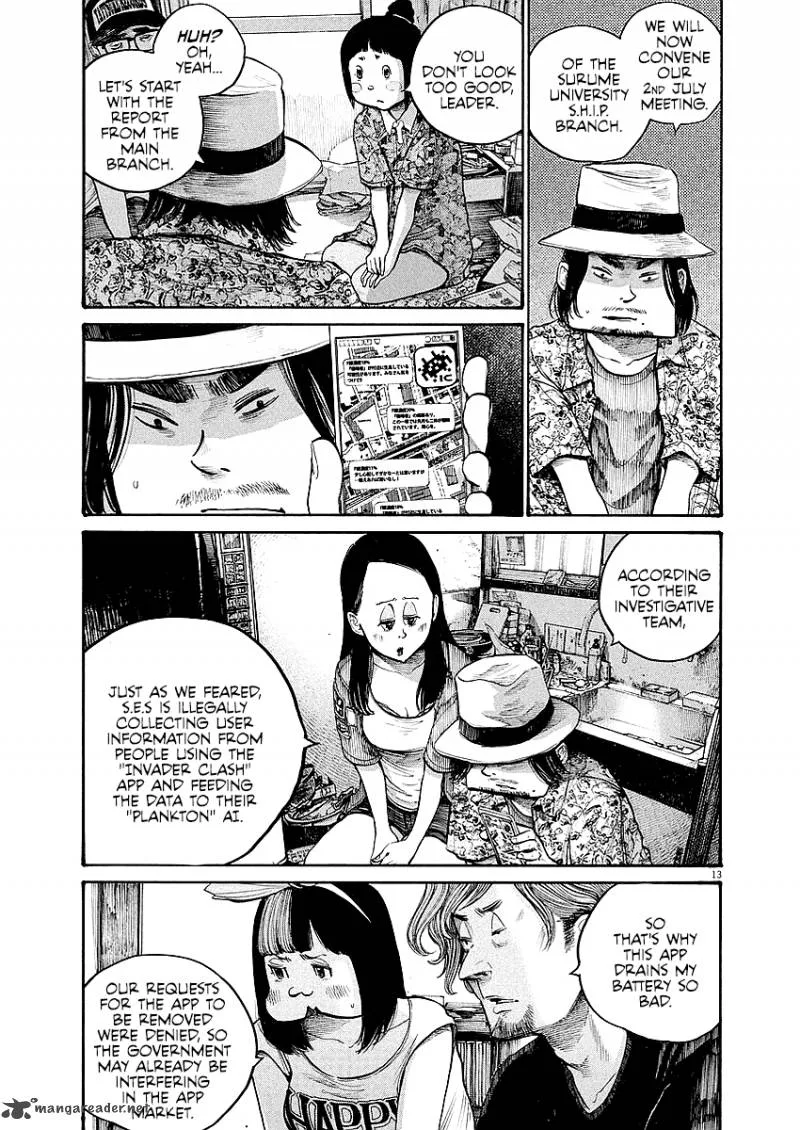 Dead Dead Demon's Dededededestruction Chapter 45 page 14