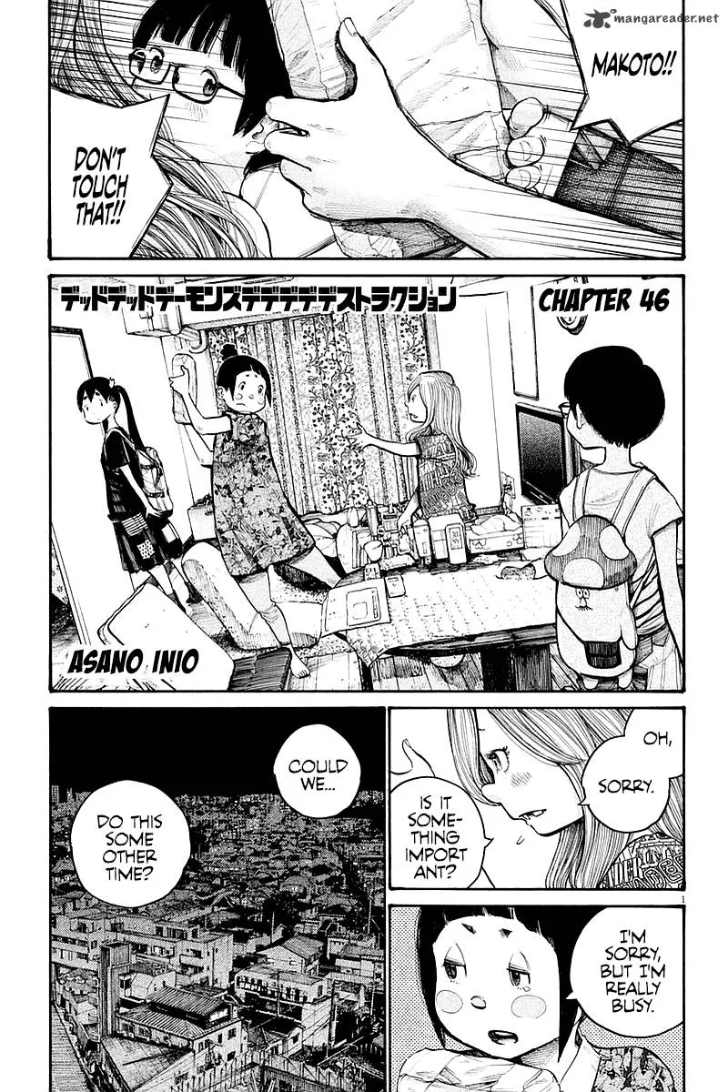 Dead Dead Demon's Dededededestruction Chapter 46 page 1