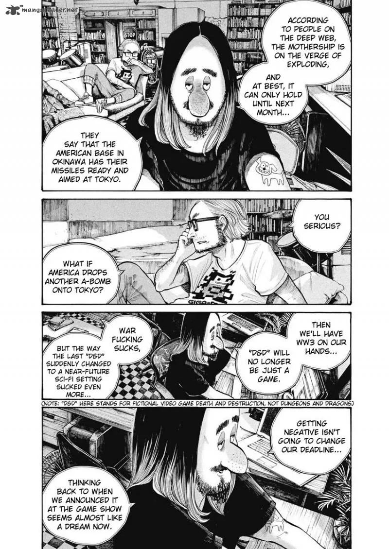 Dead Dead Demon's Dededededestruction Chapter 49 page 14