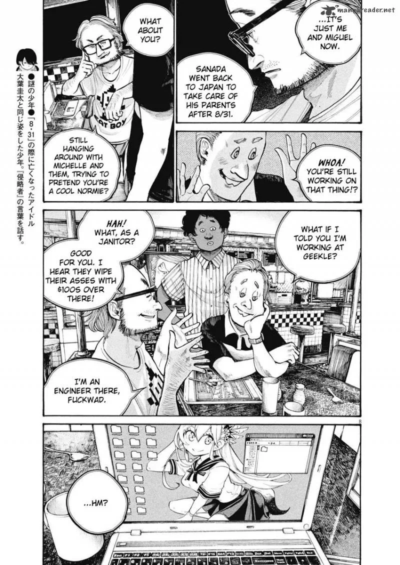Dead Dead Demon's Dededededestruction Chapter 49 page 8