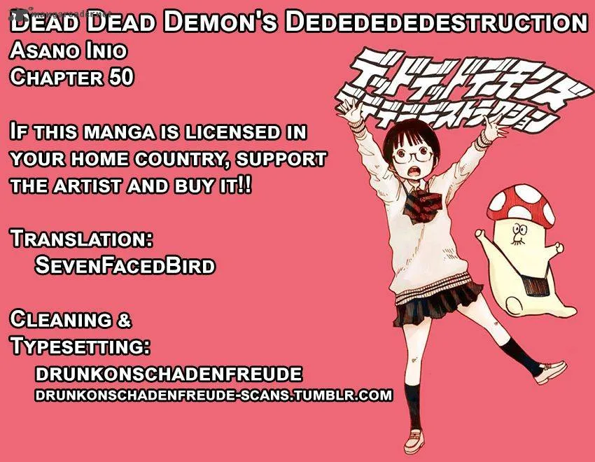 Dead Dead Demon's Dededededestruction Chapter 50 page 18
