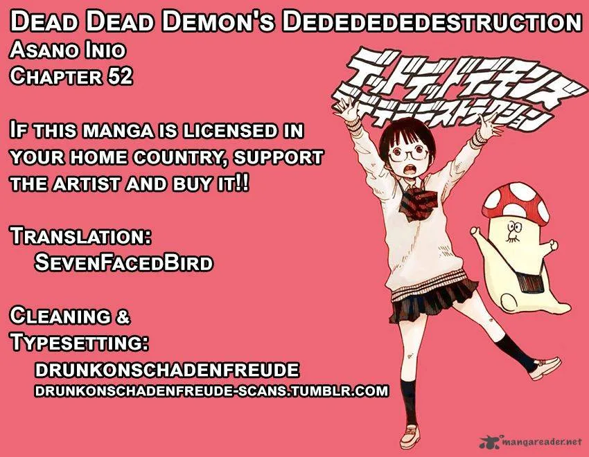 Dead Dead Demon's Dededededestruction Chapter 52 page 18