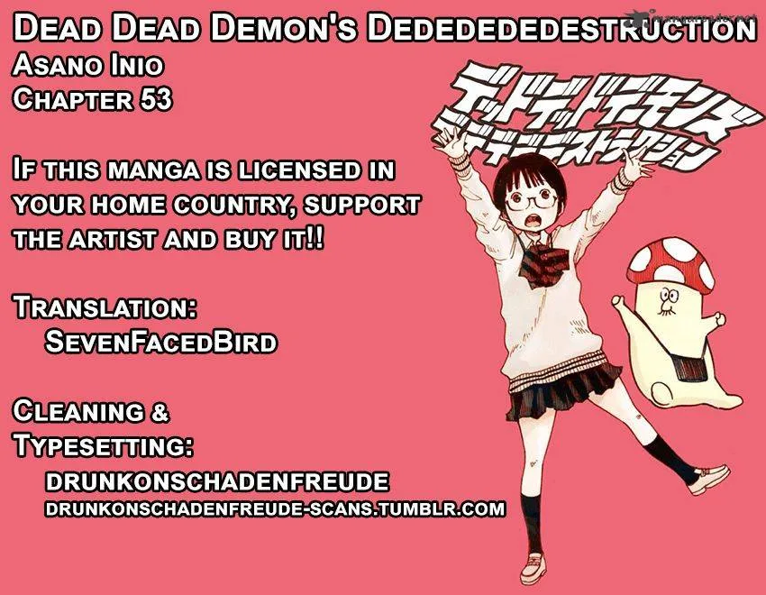 Dead Dead Demon's Dededededestruction Chapter 53 page 18