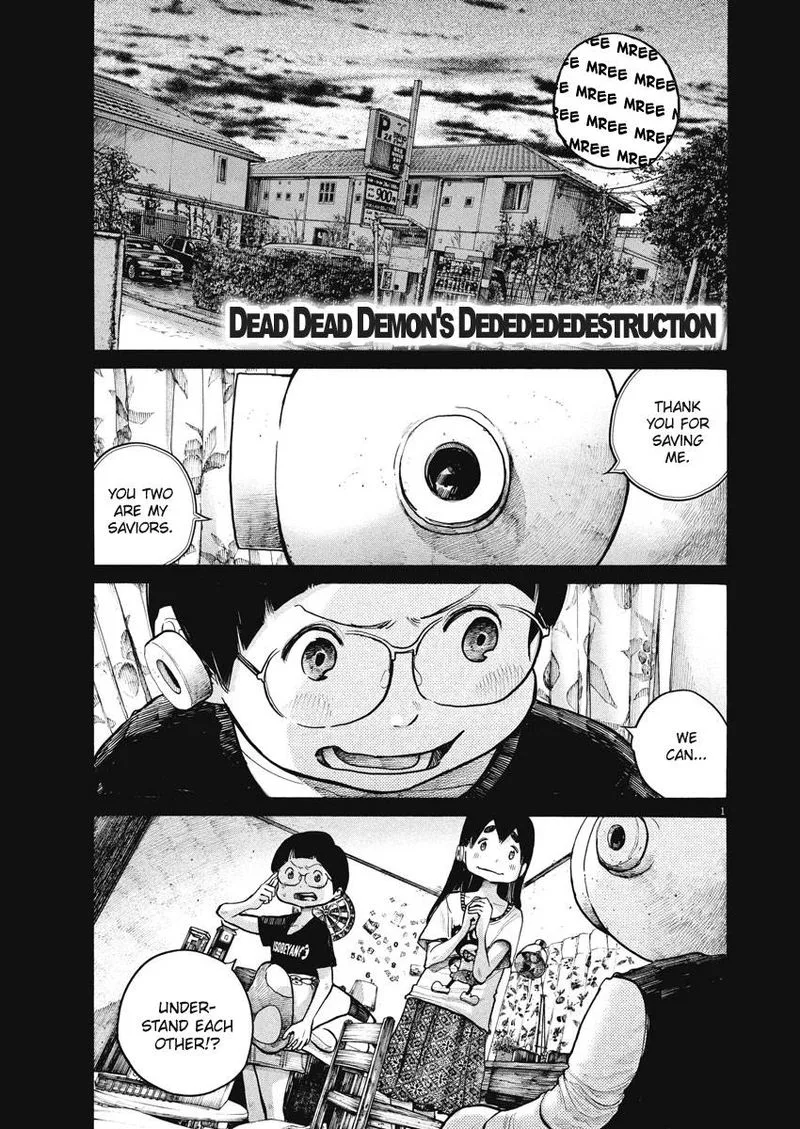 Dead Dead Demon's Dededededestruction Chapter 60 page 1