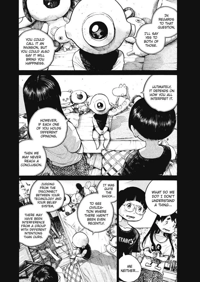 Dead Dead Demon's Dededededestruction Chapter 60 page 4