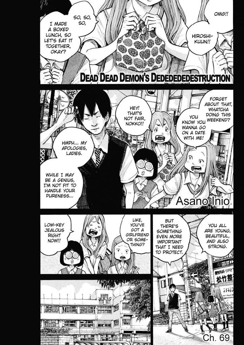 Dead Dead Demon's Dededededestruction Chapter 69 page 1