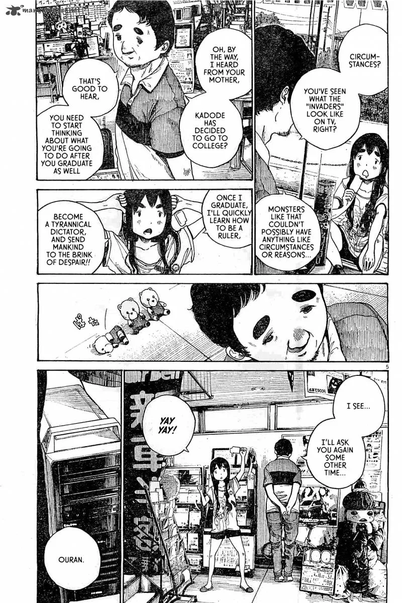 Dead Dead Demon's Dededededestruction Chapter 7 page 5