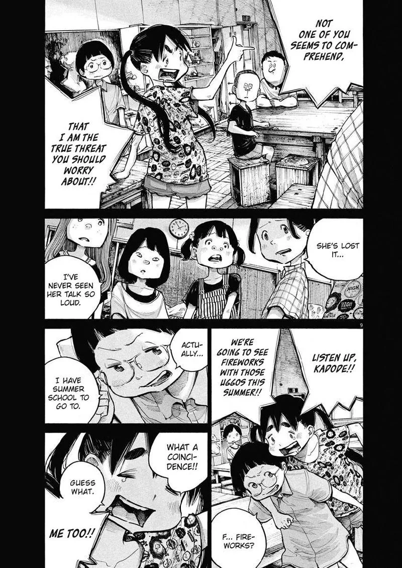 Dead Dead Demon's Dededededestruction Chapter 72 page 9