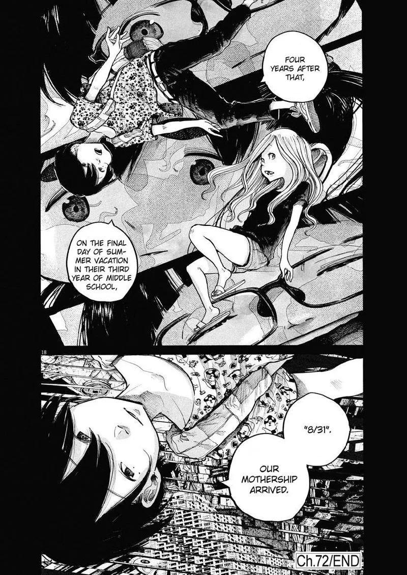Dead Dead Demon's Dededededestruction Chapter 72 page 17