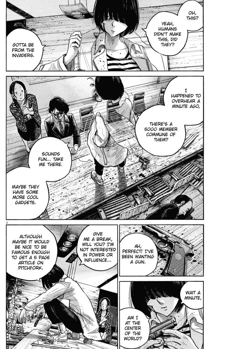 Dead Dead Demon's Dededededestruction Chapter 78 page 4
