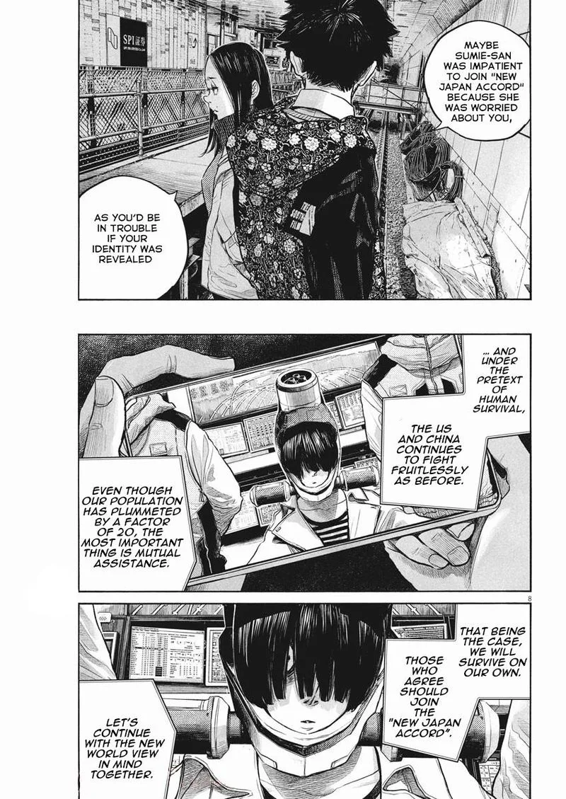 Dead Dead Demon's Dededededestruction Chapter 91 page 8