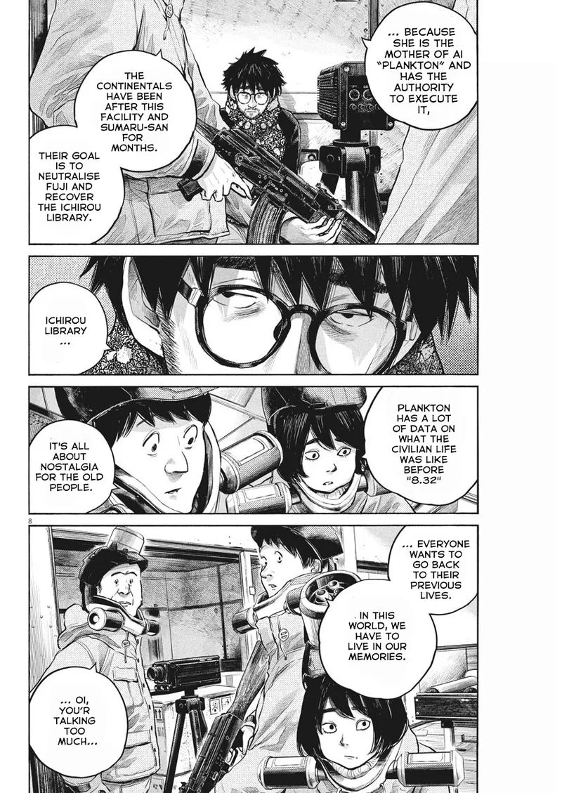 Dead Dead Demon's Dededededestruction Chapter 94 page 8