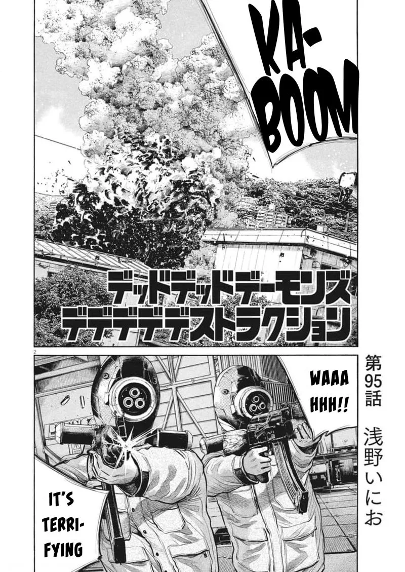 Dead Dead Demon's Dededededestruction Chapter 95 page 2