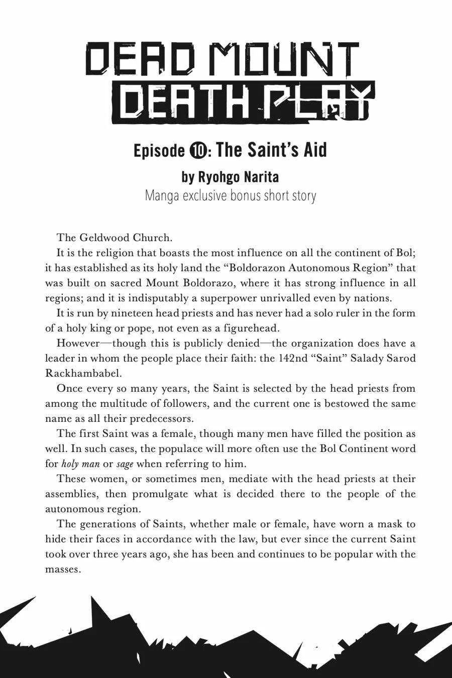 Dead Mount Death Play Chapter 87.5 page 10