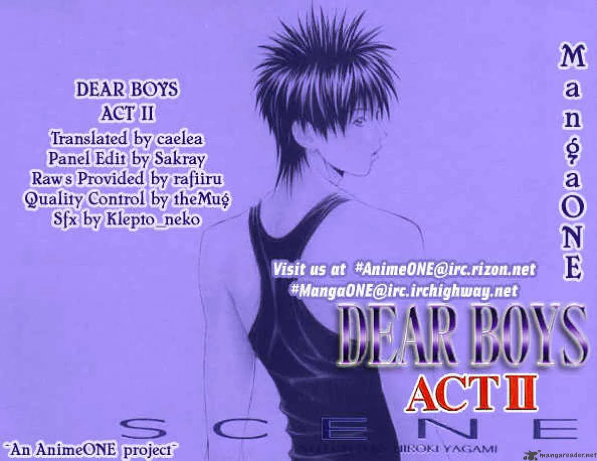 Dear Boys Act II Chapter 2 page 24