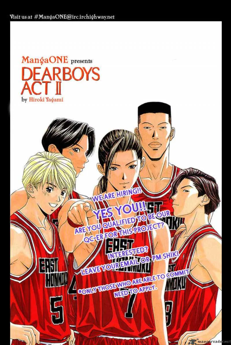 Dear Boys Act II Chapter 23 page 42