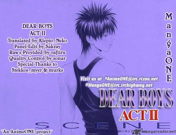 Dear Boys Act II Chapter 3 page 47