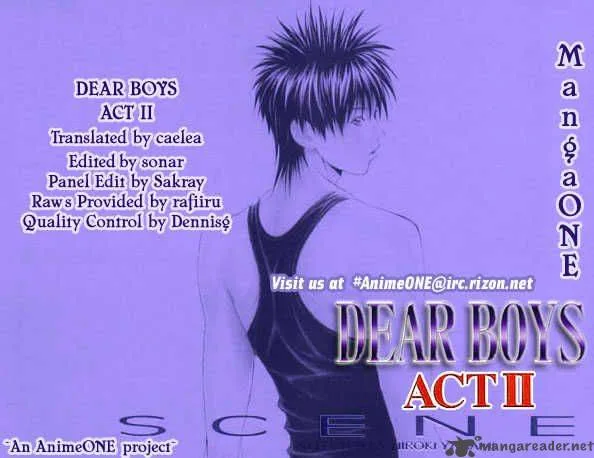 Dear Boys Act II Chapter 4 page 46
