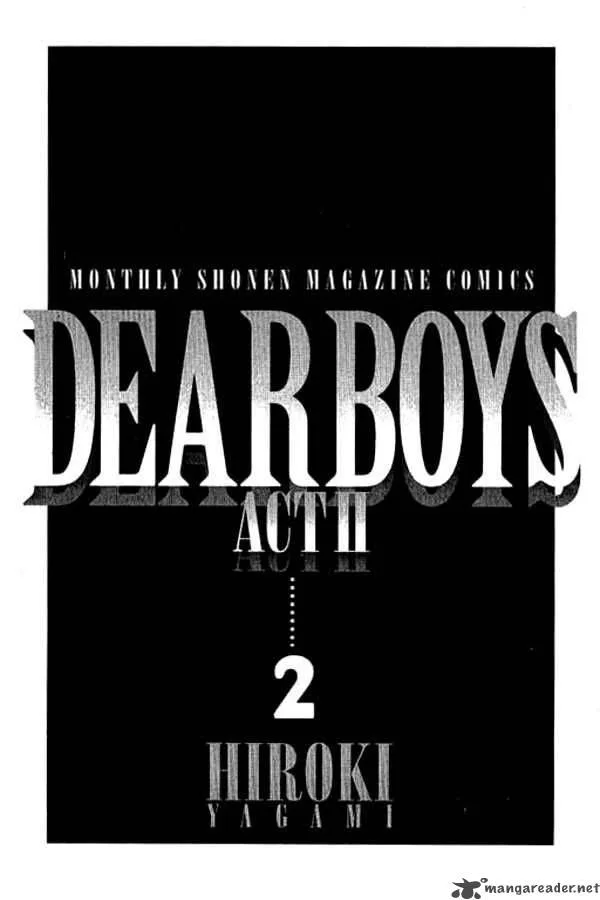 Dear Boys Act II Chapter 5 page 1