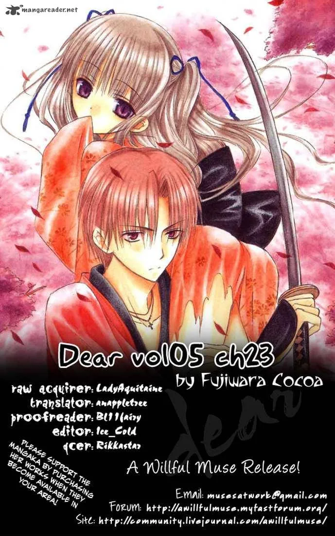 Dear Chapter 23 page 1