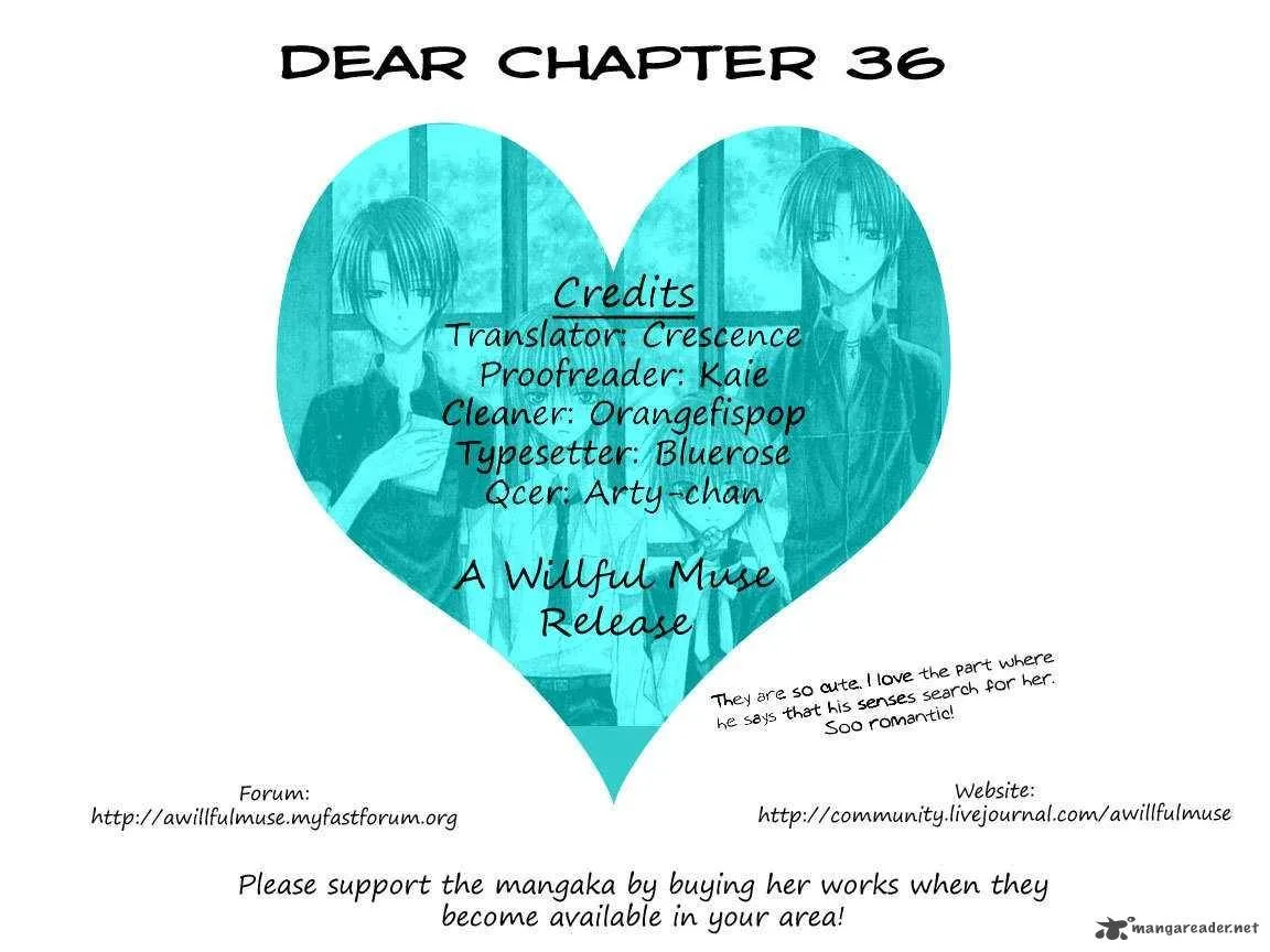Dear Chapter 36 page 1