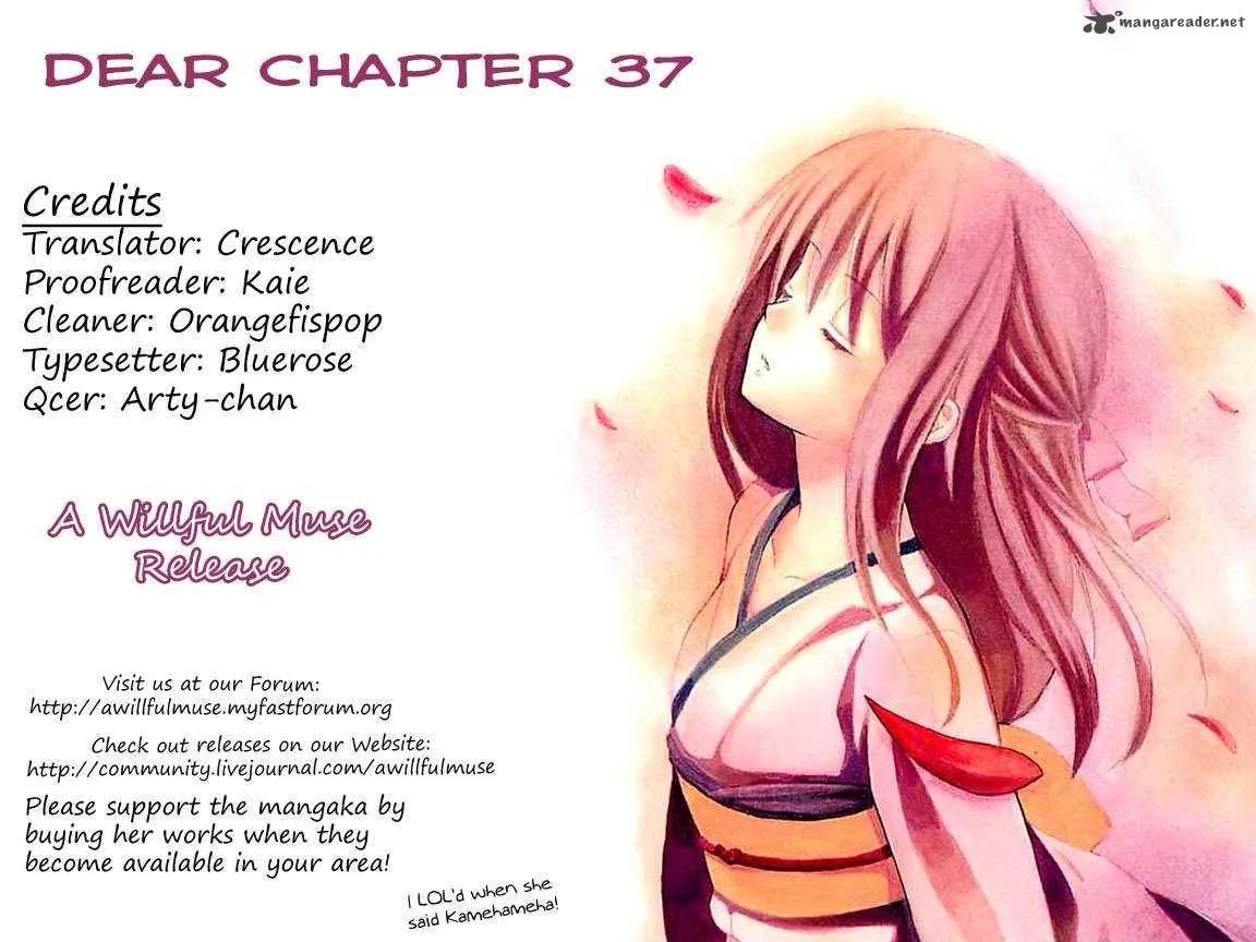 Dear Chapter 37 page 1