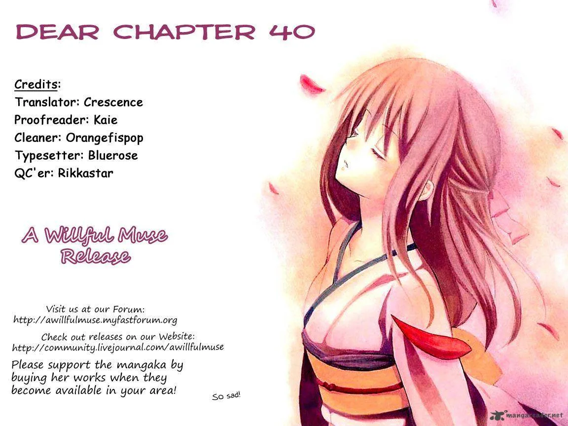 Dear Chapter 40 page 1