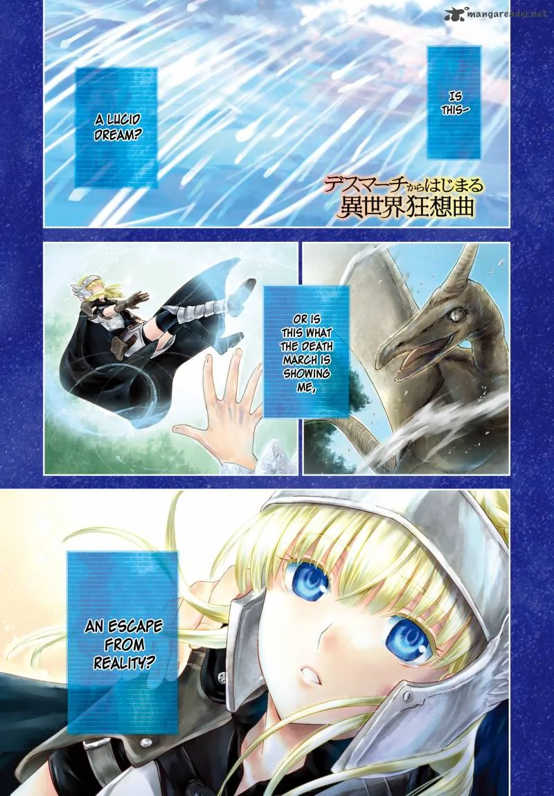 Death March kara Hajimaru Isekai Kyousoukyoku Chapter 1 page 1