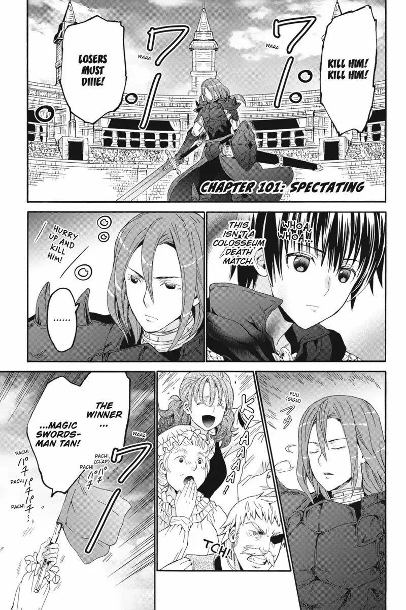 Death March kara Hajimaru Isekai Kyousoukyoku Chapter 101 page 1