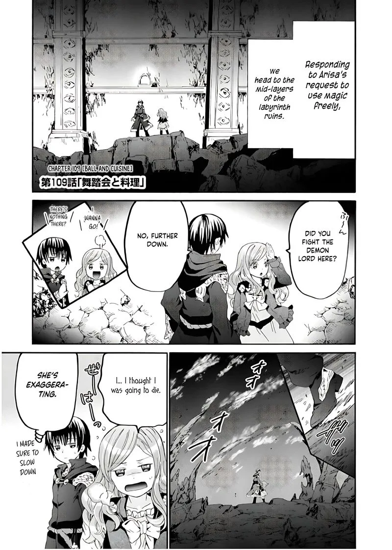 Death March kara Hajimaru Isekai Kyousoukyoku Chapter 109 page 2
