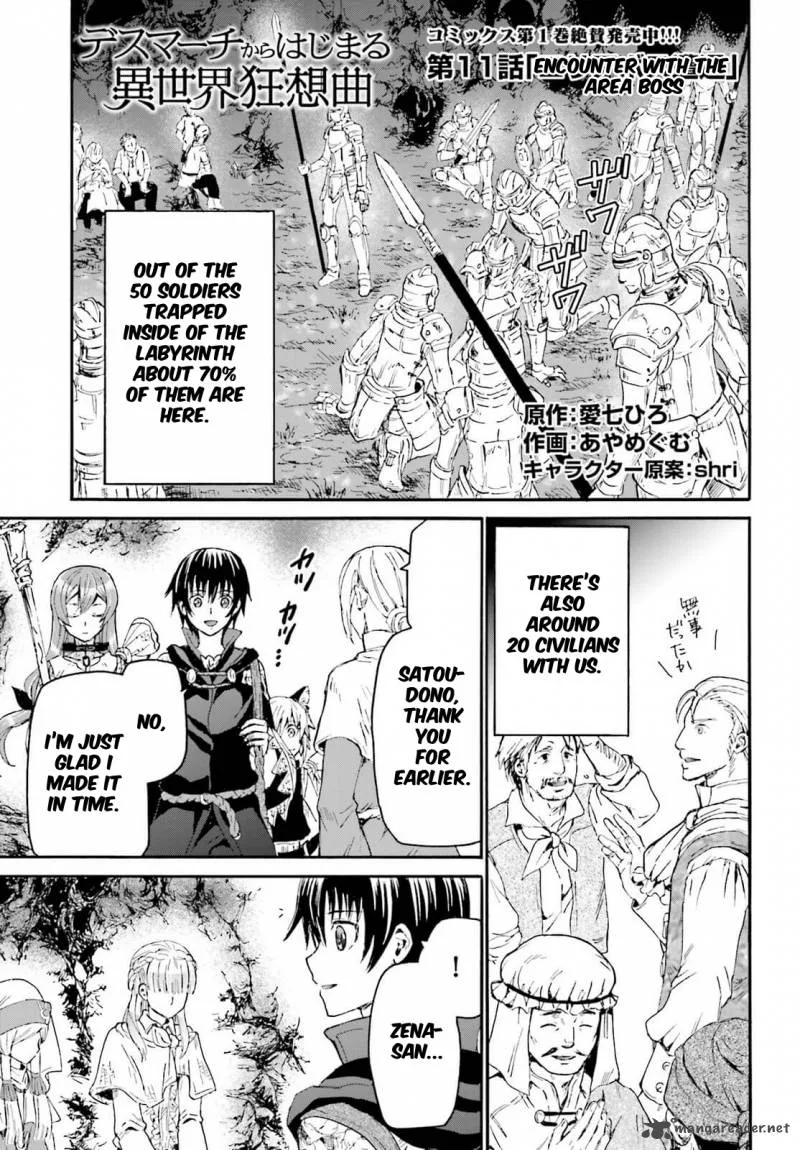 Death March kara Hajimaru Isekai Kyousoukyoku Chapter 11 page 1