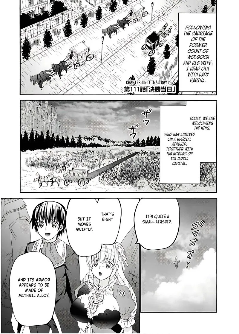 Death March kara Hajimaru Isekai Kyousoukyoku Chapter 111 page 2