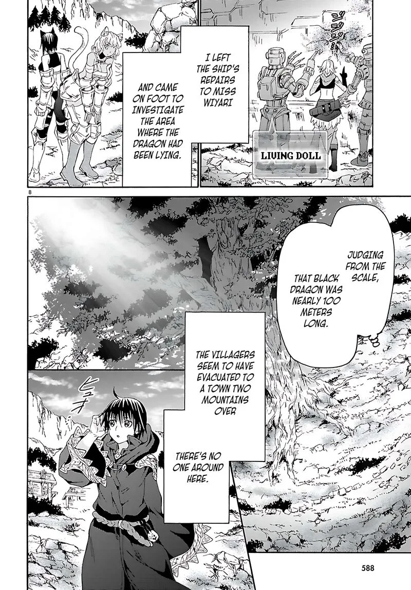 Death March kara Hajimaru Isekai Kyousoukyoku Chapter 121 page 9