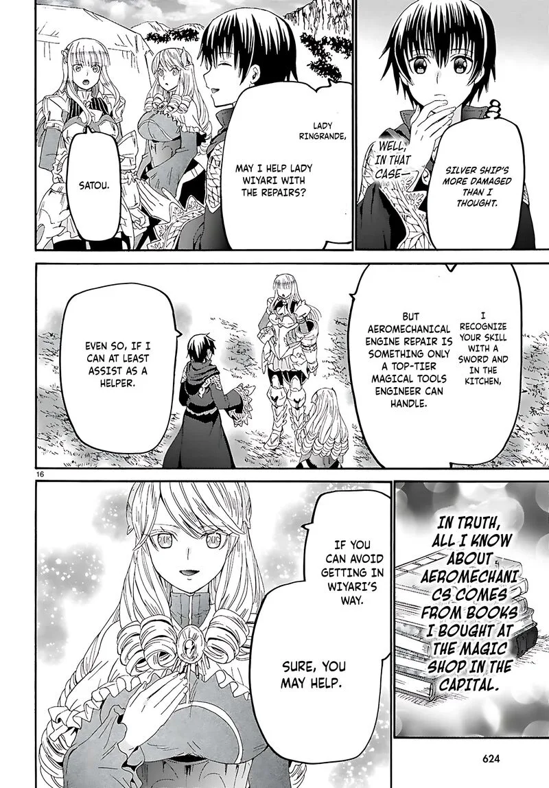 Death March kara Hajimaru Isekai Kyousoukyoku Chapter 122 page 17