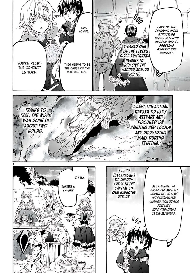 Death March kara Hajimaru Isekai Kyousoukyoku Chapter 123 page 3