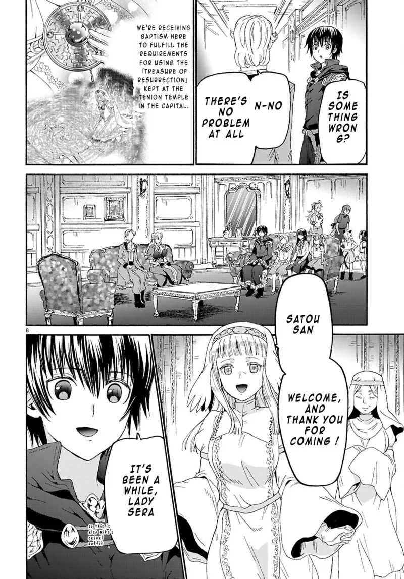 Death March kara Hajimaru Isekai Kyousoukyoku Chapter 129 page 8