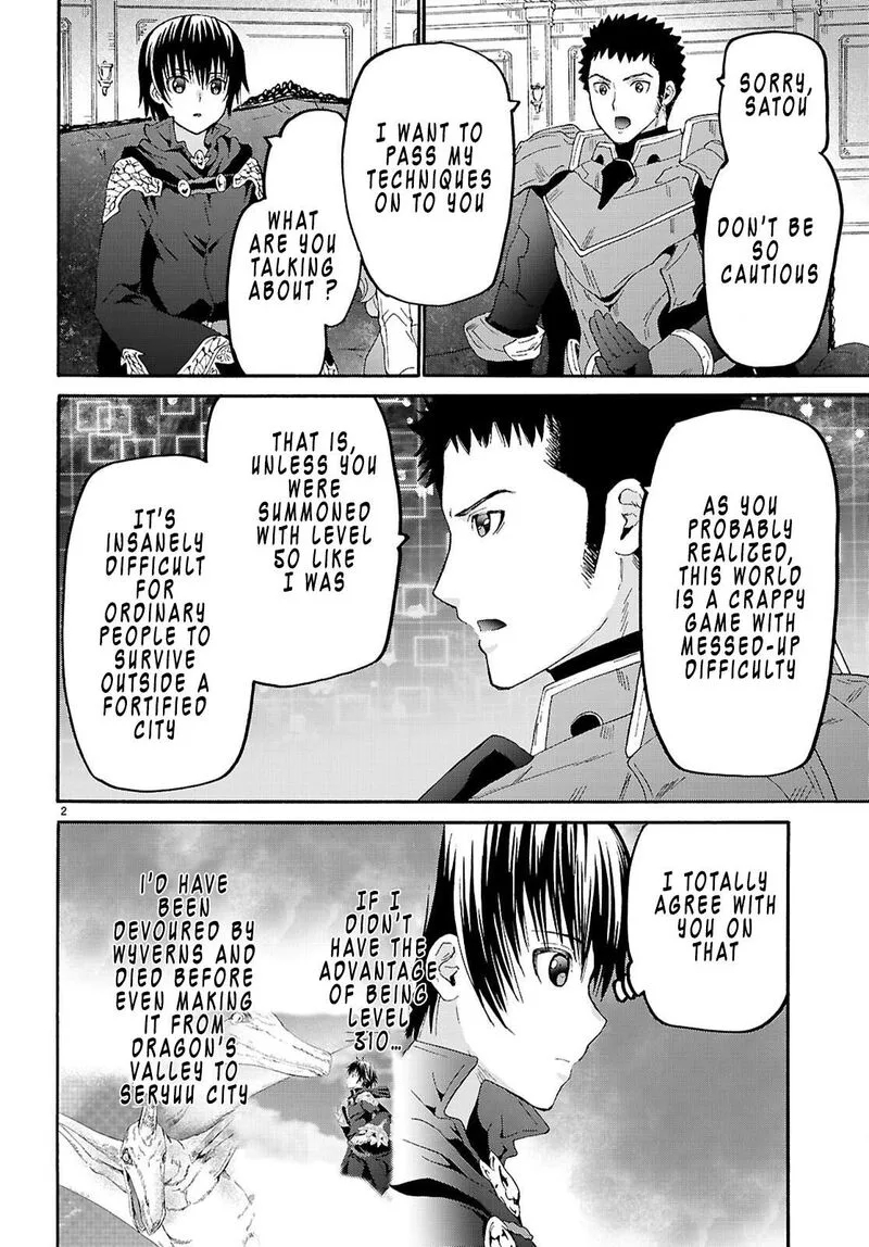 Death March kara Hajimaru Isekai Kyousoukyoku Chapter 132 page 2
