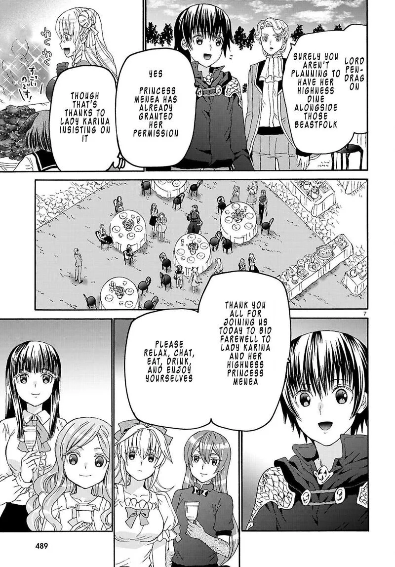 Death March kara Hajimaru Isekai Kyousoukyoku Chapter 136 page 7