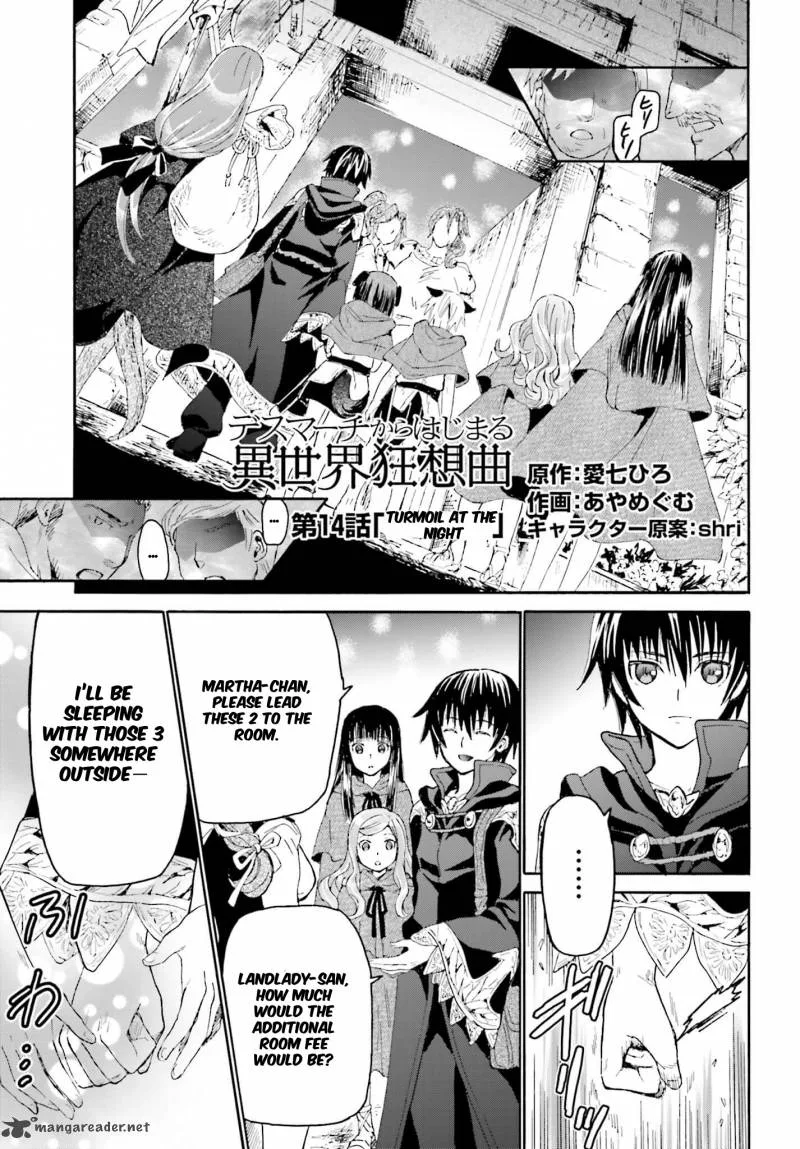 Death March kara Hajimaru Isekai Kyousoukyoku Chapter 14 page 1