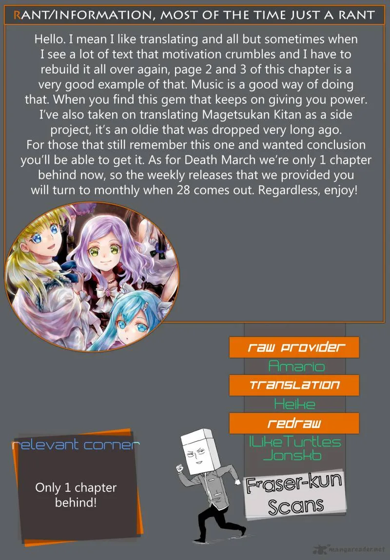 Death March kara Hajimaru Isekai Kyousoukyoku Chapter 27 page 18